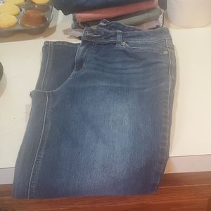 Maurices dark blue jeans